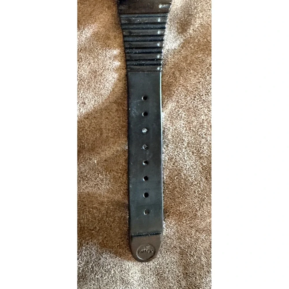 Timex T49 Military 24HR Field Watch Original Band Vintage Tested And Works